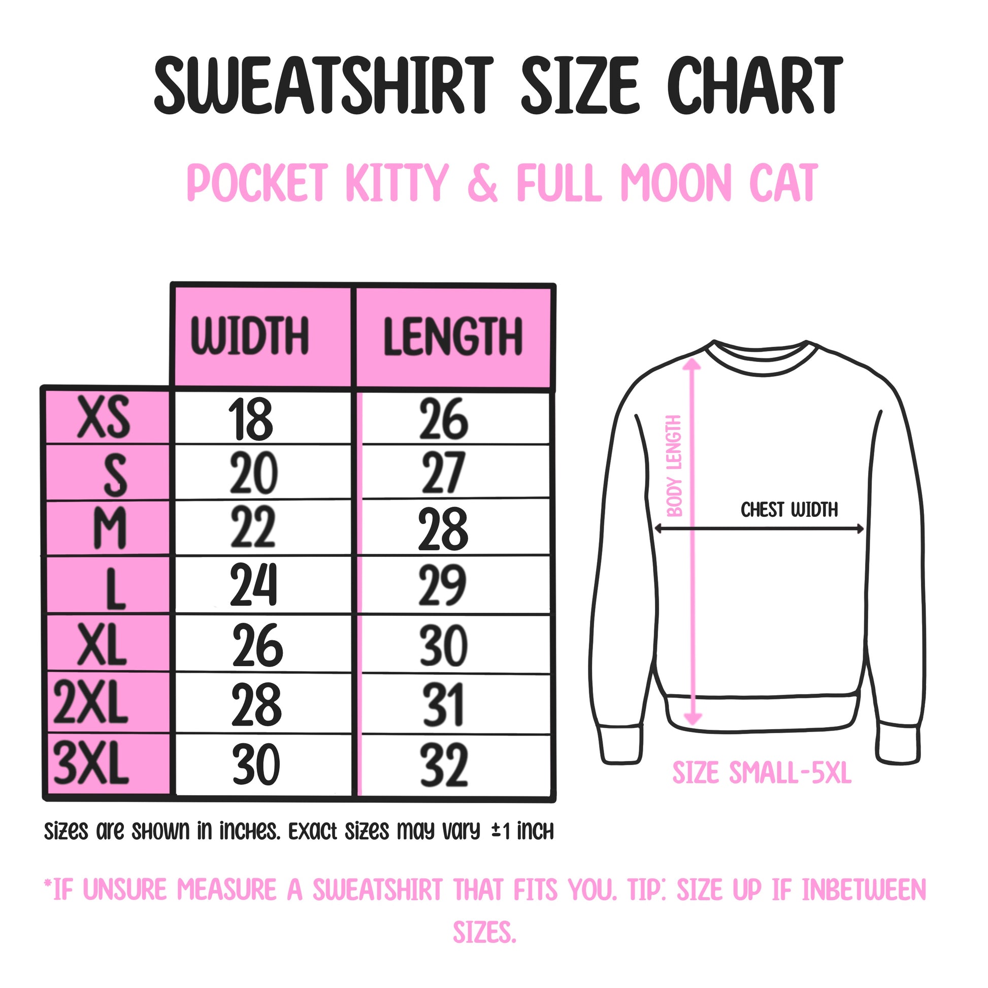 Sizes S-5XL available